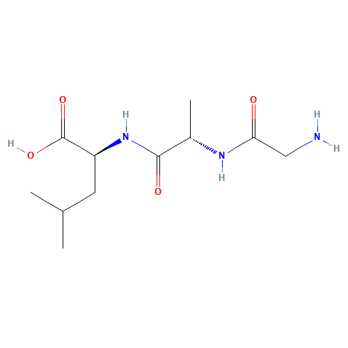 (2S)-2-[[(2S)-2-[(2-aminoacetyl)amino]propanoyl]amino]-4-methylpentanoic acid (CAS: 22849-49-6) - Related Chemical Product