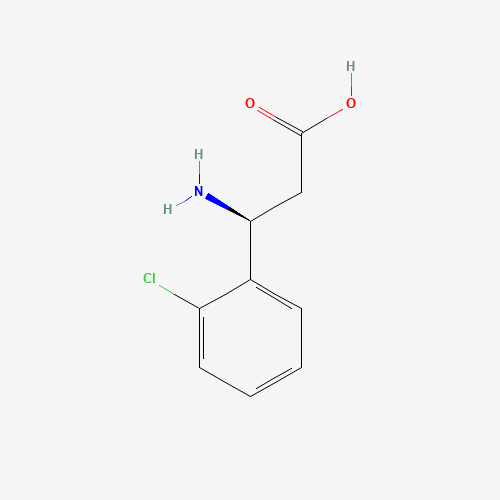 (3S)-3-amino-3-(2-chlorophenyl)propanoic acid (CAS: 763922-37-8) - Related Chemical Product