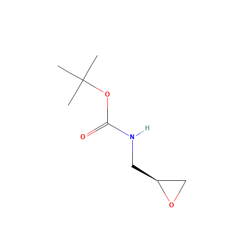 tert-butyl N-[[(2S)-oxiran-2-yl]methyl]carbamate (CAS: 161513-47-9) - Related Chemical Product