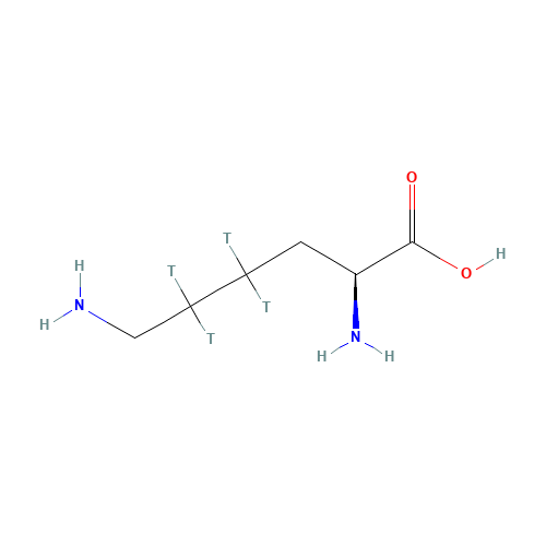 (2S)-2,6-diamino-4,4,5,5-tetratritiohexanoic acid (CAS: 108158-27-6) - Related Chemical Product