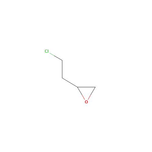 (2S)-2-(2-chloroethyl)oxirane (CAS: 948594-94-3) - Chemical Structure and Molecular Formula 
