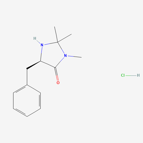 (5R)-5-benzyl-2,2,3-trimethylimidazolidin-4-one;hydrochloride (CAS: 323196-43-6) - Related Chemical Product