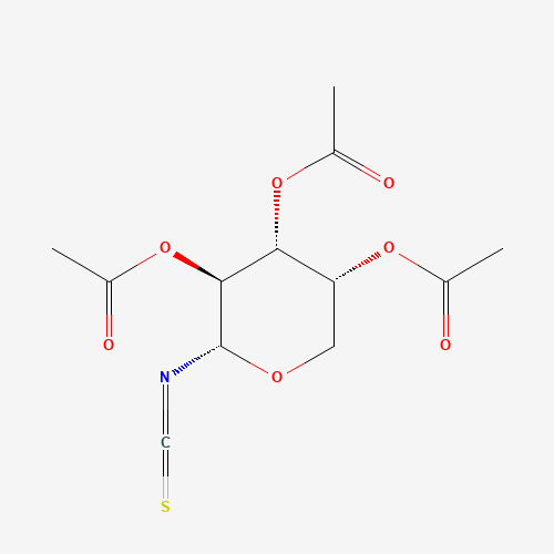 [(3R,4R,5S,6S)-4,5-diacetyloxy-6-isothiocyanatooxan-3-yl] acetate (CAS: 62414-75-9) - Related Chemical Product