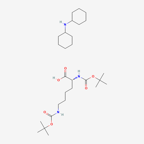 (2R)-2,6-bis[(2-methylpropan-2-yl)oxycarbonylamino]hexanoic acid;N-cyclohexylcyclohexanamine (CAS: 204190-67-0) - Related Chemical Product