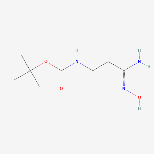 tert-butyl N-[(3Z)-3-amino-3-hydroxyiminopropyl]carbamate (CAS: 915710-94-0) - Related Chemical Product