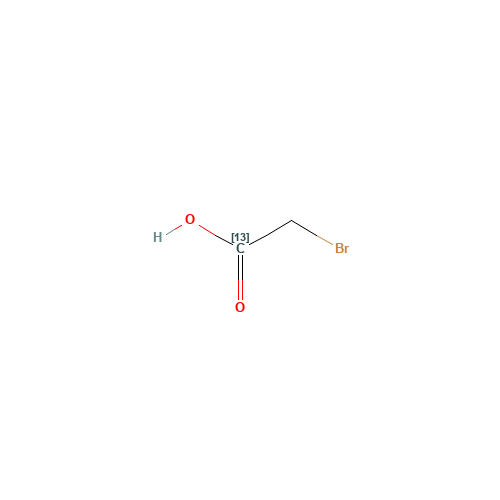2-bromoacetic acid (CAS: 57858-24-9) - Chemical Structure and Molecular Formula 