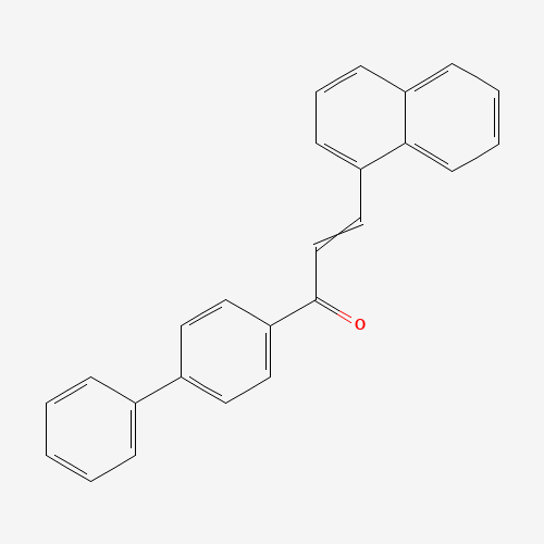 (E)-3-naphthalen-1-yl-1-(4-phenylphenyl)prop-2-en-1-one (CAS: 65962-35-8) - Related Chemical Product