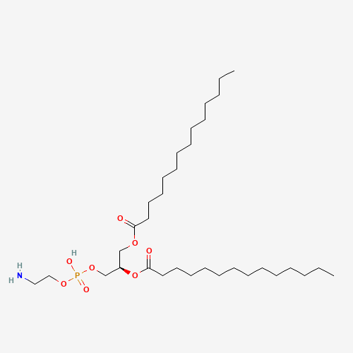 [(2R)-3-[2-aminoethoxy(hydroxy)phosphoryl]oxy-2-tetradecanoyloxypropyl] tetradecanoate (CAS: 998-07-2) - Related Chemical Product