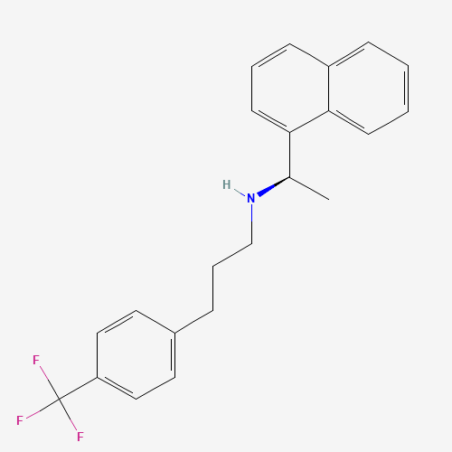 N-[(1R)-1-naphthalen-1-ylethyl]-3-[4-(trifluoromethyl)phenyl]propan-1-amine (CAS: 1428185-71-0) - Related Chemical Product