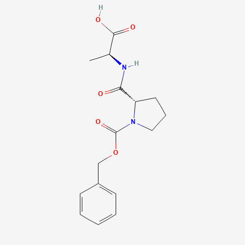 (2S)-2-[[(2S)-1-phenylmethoxycarbonylpyrrolidine-2-carbonyl]amino]propanoic acid (CAS: 14030-00-3) - Related Chemical Product