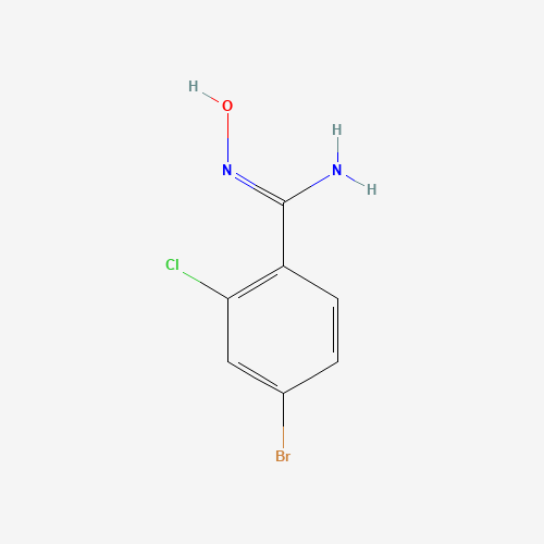 4-bromo-2-chloro-N'-hydroxybenzenecarboximidamide (CAS: 635702-30-6) - Related Chemical Product