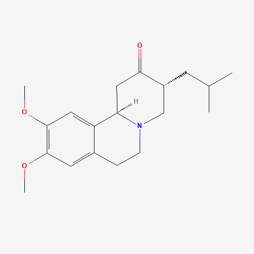 (3R,11bR)-9,10-dimethoxy-3-(2-methylpropyl)-1,3,4,6,7,11b-hexahydrobenzo[a]quinolizin-2-one (CAS: 1026016-83-0) - Related Chemical Product