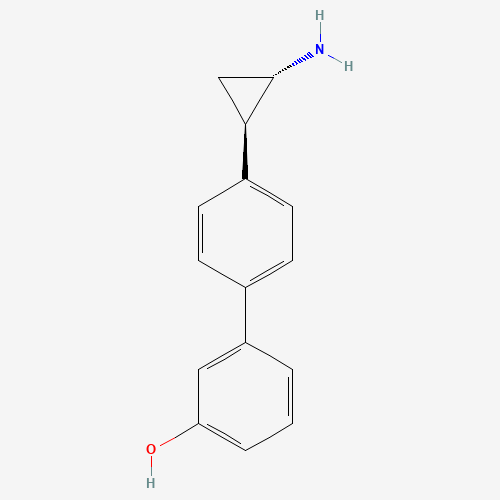 3-[4-[(1R,2S)-2-aminocyclopropyl]phenyl]phenol (CAS: 1357302-64-7) - Related Chemical Product