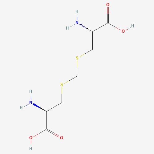 (2R)-2-amino-3-[[(2R)-2-amino-2-carboxyethyl]sulfanylmethylsulfanyl]propanoic acid (CAS: 498-59-9) - Related Chemical Product