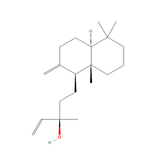 (3R)-5-[(1S,4aS,8aS)-5,5,8a-trimethyl-2-methylidene-3,4,4a,6,7,8-hexahydro-1H-naphthalen-1-yl]-3-methylpent-1-en-3-ol (CAS: 596-85-0) - Related Chemical Product