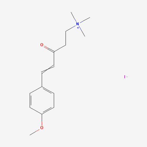 [(E)-5-(4-methoxyphenyl)-3-oxopent-4-enyl]-trimethylazanium;iodide (CAS: 274691-22-4) - Related Chemical Product