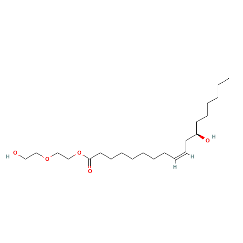 2-(2-hydroxyethoxy)ethyl (Z,12R)-12-hydroxyoctadec-9-enoate (CAS: 5401-17-2) - Related Chemical Product