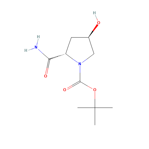 tert-butyl (2S,4R)-2-carbamoyl-4-hydroxypyrrolidine-1-carboxylate (CAS: 109384-24-9) - Related Chemical Product