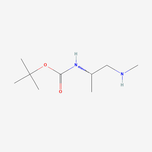 tert-butyl N-[(2S)-1-(methylamino)propan-2-yl]carbamate (CAS: 873221-70-6) - Related Chemical Product