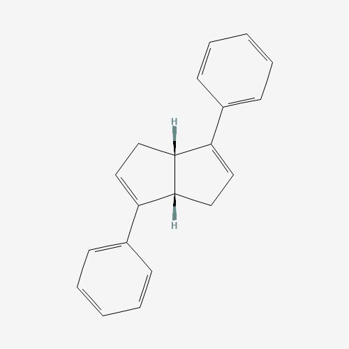 (3aS,6aS)-3,6-diphenyl-1,3a,4,6a-tetrahydropentalene (CAS: 940280-80-8) - Chemical Structure and Molecular Formula 