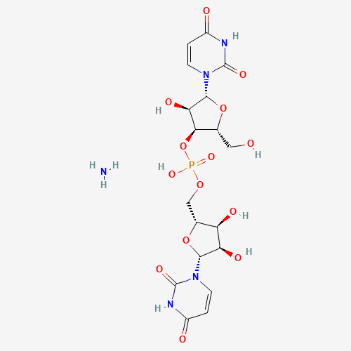 azane;[(2R,3S,4R,5R)-5-(2,4-dioxopyrimidin-1-yl)-3,4-dihydroxyoxolan-2-yl]methyl [(2R,3S,4R,5R)-5-(2,4-dioxopyrimidin-1-yl)-4-hydroxy-2-(hydroxymethyl)oxolan-3-yl] hydrogen phosphate (CAS: 27552-95-0) - Related Chemical Product