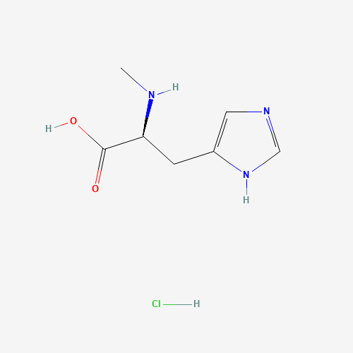 (2S)-3-(1H-imidazol-5-yl)-2-(methylamino)propanoic acid;hydrochloride (CAS: 17451-62-6) - Related Chemical Product