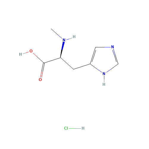 (2S)-3-(1H-imidazol-5-yl)-2-(methylamino)propanoic acid;hydrochloride (CAS: 17451-62-6) - Related Chemical Product