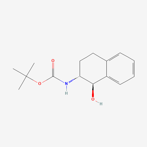 tert-butyl N-[(1R,2R)-1-hydroxy-1,2,3,4-tetrahydronaphthalen-2-yl]carbamate (CAS: 904316-33-2) - Related Chemical Product