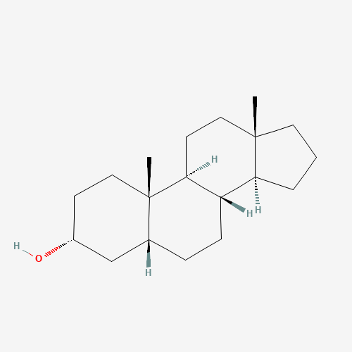 (3R,5R,8S,9S,10S,13S,14S)-10,13-dimethyl-2,3,4,5,6,7,8,9,11,12,14,15,16,17-tetradecahydro-1H-cyclopenta[a]phenanthren-3-ol (CAS: 15360-53-9) - Related Chemical Product