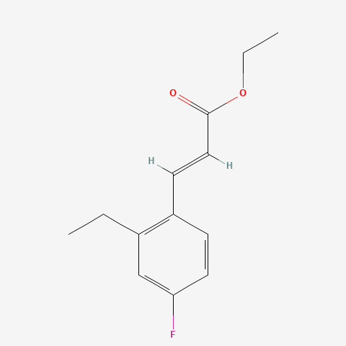 ethyl (E)-3-(2-ethyl-4-fluorophenyl)prop-2-enoate (CAS: 850793-49-6) - Related Chemical Product