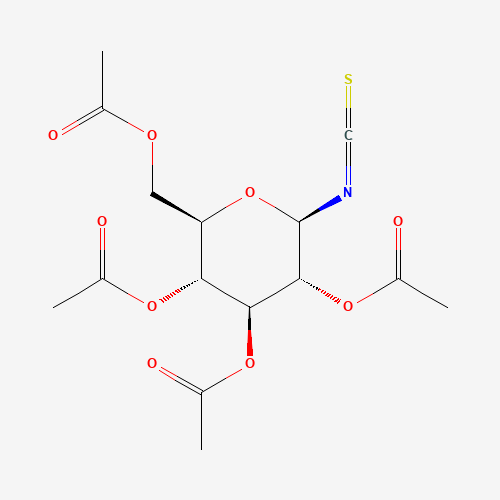 [(2R,3R,4S,5R,6R)-3,4,5-triacetyloxy-6-isothiocyanatooxan-2-yl]methyl acetate (CAS: 14152-97-7) - Related Chemical Product