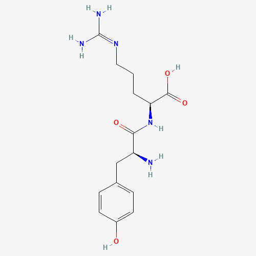 (2S)-2-[[(2S)-2-amino-3-(4-hydroxyphenyl)propanoyl]amino]-5-(diaminomethylideneamino)pentanoic acid (CAS: 70904-56-2) - Related Chemical Product