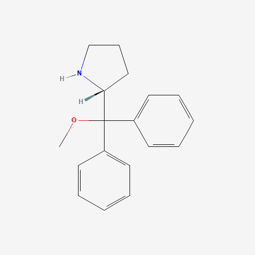 (2R)-2-[methoxy(diphenyl)methyl]pyrrolidine (CAS: 948595-05-9) - Related Chemical Product