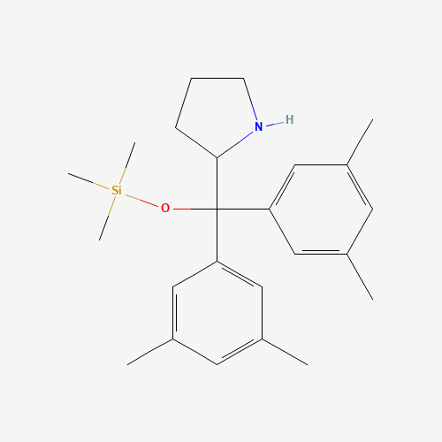 [bis(3,5-dimethylphenyl)-[(2R)-pyrrolidin-2-yl]methoxy]-trimethylsilane (CAS: 948594-99-8) - Related Chemical Product