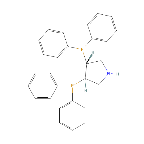 [(3R,4R)-4-diphenylphosphanylpyrrolidin-3-yl]-diphenylphosphane (CAS: 99135-90-7) - Related Chemical Product