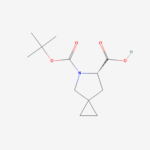 (6S)-5-[(2-methylpropan-2-yl)oxycarbonyl]-5-azaspiro[2.4]heptane-6-carboxylic acid (CAS: 1129634-44-1) - Related Chemical Product