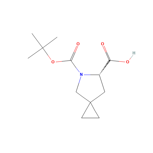 (6S)-5-[(2-methylpropan-2-yl)oxycarbonyl]-5-azaspiro[2.4]heptane-6-carboxylic acid (CAS: 1129634-44-1) - Related Chemical Product