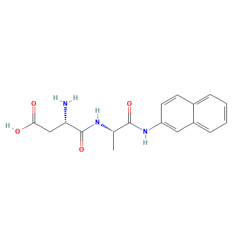 (3S)-3-amino-4-[[(2S)-1-(naphthalen-2-ylamino)-1-oxopropan-2-yl]amino]-4-oxobutanoic acid (CAS: 99524-11-5) - Related Chemical Product
