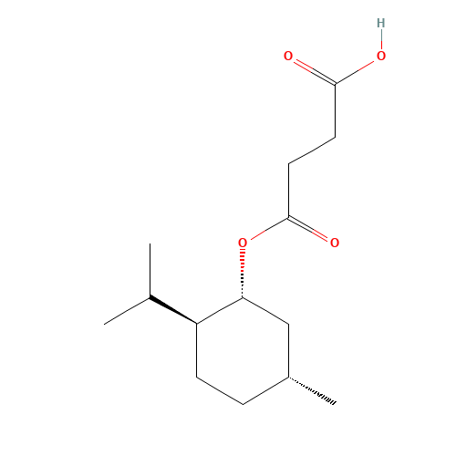 4-[(1R,2S,5R)-5-methyl-2-propan-2-ylcyclohexyl]oxy-4-oxobutanoic acid (CAS: 77341-67-4) - Related Chemical Product