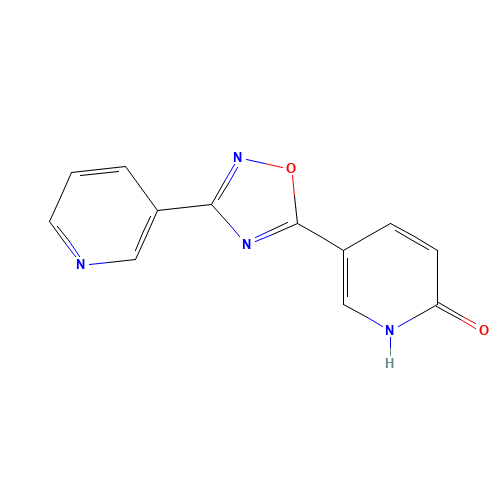 (5E)-5-(3-pyridin-3-yl-2H-1,2,4-oxadiazol-5-ylidene)pyridin-2-one (CAS: 1033724-45-6) - Related Chemical Product