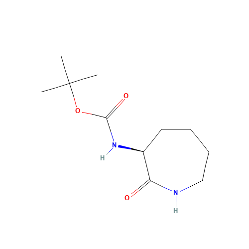 tert-butyl N-[(3S)-2-oxoazepan-3-yl]carbamate (CAS: 76944-95-1) - Related Chemical Product