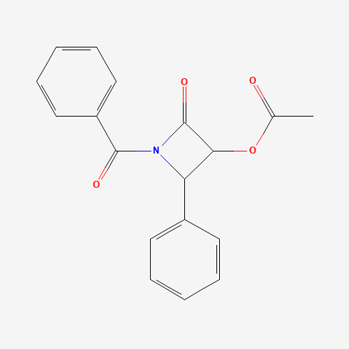 [(3R,4S)-1-benzoyl-2-oxo-4-phenylazetidin-3-yl] acetate (CAS: 146924-93-8) - Related Chemical Product