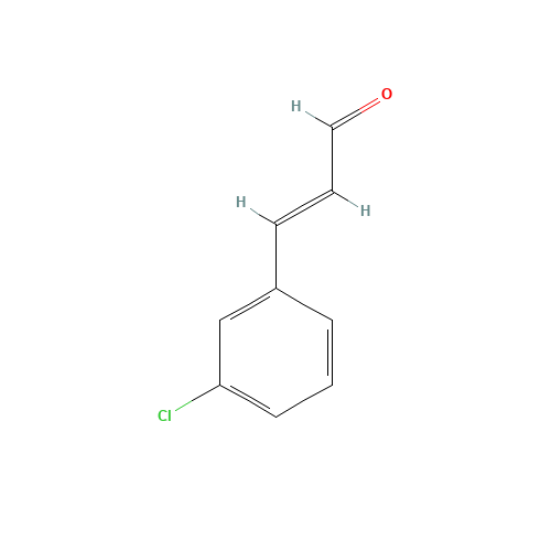 (E)-3-(3-chlorophenyl)prop-2-enal (CAS: 56578-37-1) - Related Chemical Product