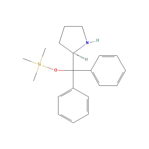 [diphenyl-[(2R)-pyrrolidin-2-yl]methoxy]-trimethylsilane (CAS: 943757-71-9) - Related Chemical Product
