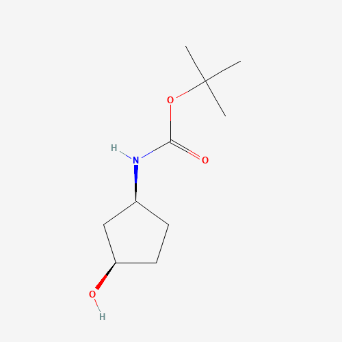 tert-butyl N-[(1S,3R)-3-hydroxycyclopentyl]carbamate (CAS: 167465-99-8) - Related Chemical Product