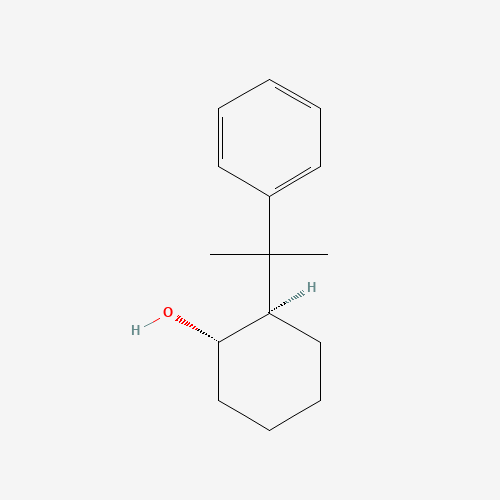 (1S,2R)-2-(2-phenylpropan-2-yl)cyclohexan-1-ol (CAS: 109527-45-9) - Chemical Structure and Molecular Formula 