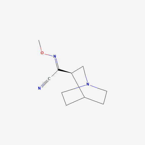 (3Z,3R)-N-methoxy-1-azabicyclo[2.2.2]octane-3-carboximidoyl cyanide (CAS: 159912-53-5) - Related Chemical Product