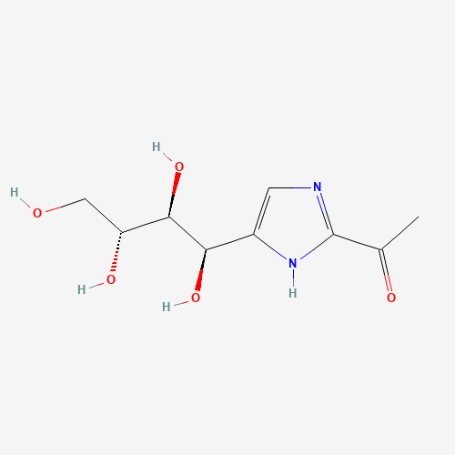 1-[5-[(1R,2S,3R)-1,2,3,4-tetrahydroxybutyl]-1H-imidazol-2-yl]ethanone (CAS: 94944-70-4) - Related Chemical Product