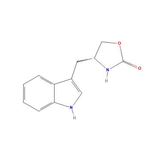 (4R)-4-(1H-indol-3-ylmethyl)-1,3-oxazolidin-2-one (CAS: 157636-81-2) - Related Chemical Product