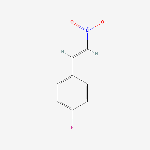 1-fluoro-4-[(E)-2-nitroethenyl]benzene (CAS: 5153-69-5) - Chemical Structure and Molecular Formula 